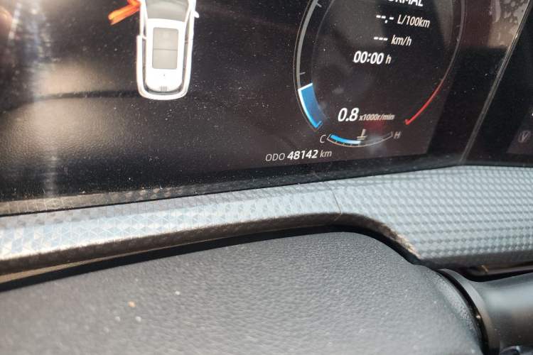 Used CHANGAN CS75 PLUS 2022 2nd Generation 1.5T Automatic Prestige Version Odometer Close Up