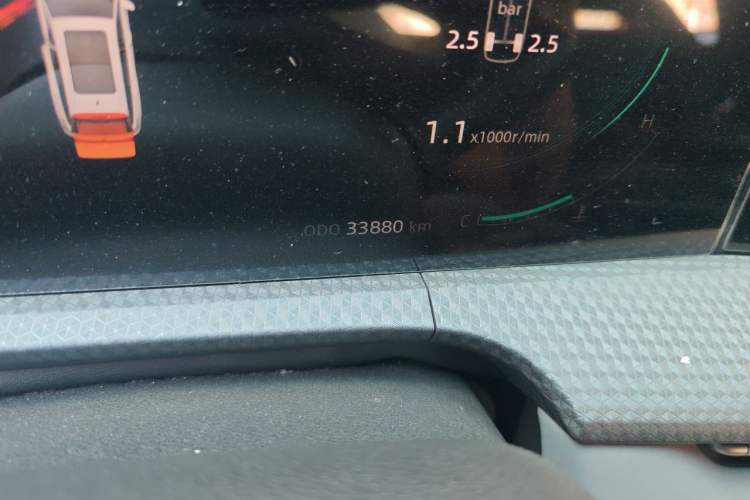 Used CHANGAN CS75 PLUS 2022 2nd Generation 1.5T Automatic Luxury Edition Odometer Close Up