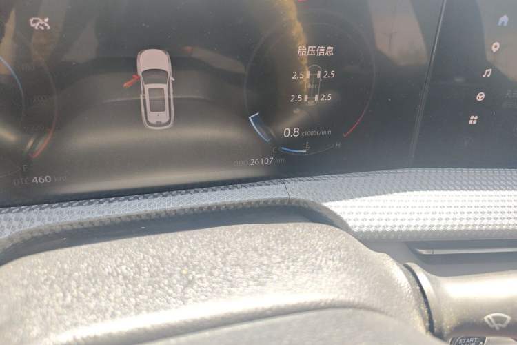 Used CHANGAN CS75 PLUS 2022 2nd Generation 1.5T Automatic Prestige Version Odometer Close Up