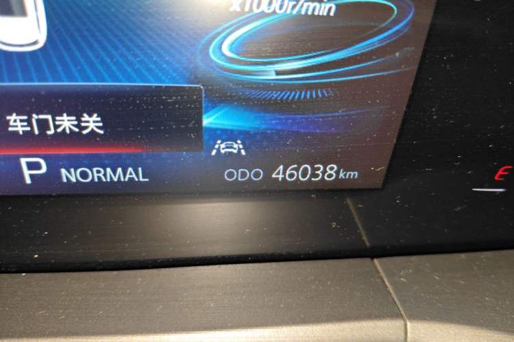 Used CHANGAN CS75 PLUS 2022 Classic Edition 1.5T Automatic Pioneer Model Odometer Close Up