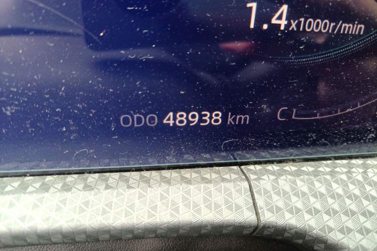 Used CHANGAN CS75 PLUS 2022 2nd Generation 1.5T Automatic Prestige Version Odometer Close Up