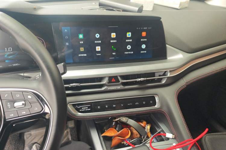 Used CHANGAN CS75 PLUS 2022 1.5T Automatic Luxury Model Audio And AC Panel
