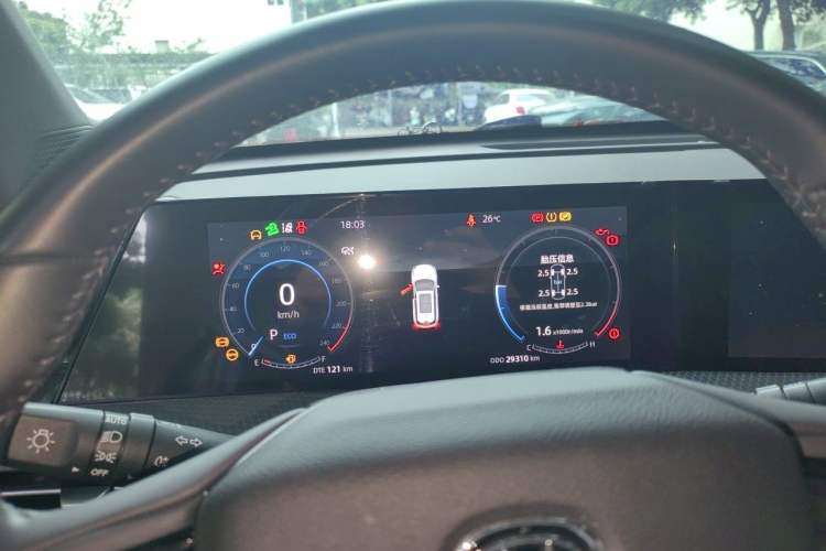 Used CHANGAN CS75 PLUS 2022 2nd Generation 1.5T Automatic Prestige Version Instrument Cluster