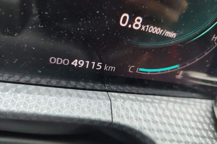 Used CHANGAN CS75 PLUS 2022 2nd Generation 1.5T Automatic Pilot Version Odometer Close Up
