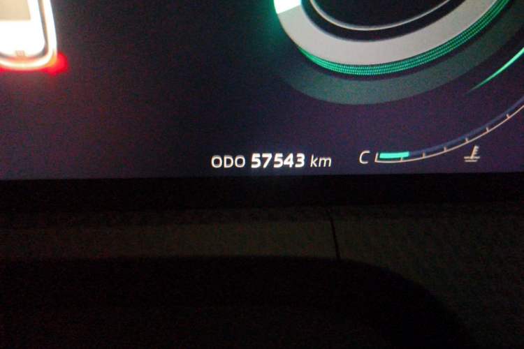 Used CHANGAN CS75 PLUS 2022 2nd Generation 1.5T Automatic Luxury Edition Odometer Close Up