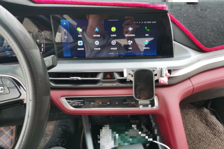 Used CHANGAN CS75 PLUS 2022 Classic Edition 1.5T Automatic Pioneer Model Audio And AC Panel