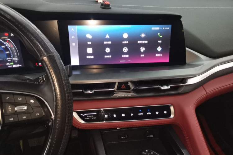 Used CHANGAN CS75 PLUS 2022 2.0T Automatic Pilot Version Audio And AC Panel