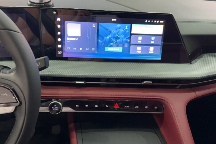 Used CHANGAN CS75 PLUS 2022 2nd Generation 1.5T Automatic Prestige Version Audio And AC Panel