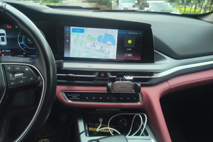 Used CHANGAN CS75 PLUS 2022 2.0T Automatic Flagship Edition Audio And AC Panel
