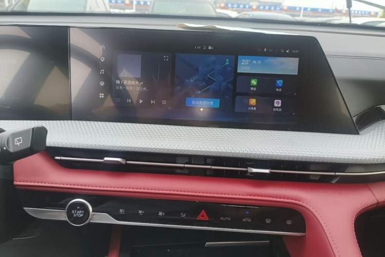 Used CHANGAN CS75 PLUS 2022 2nd Generation 1.5T Automatic Prestige Version Audio And AC Panel