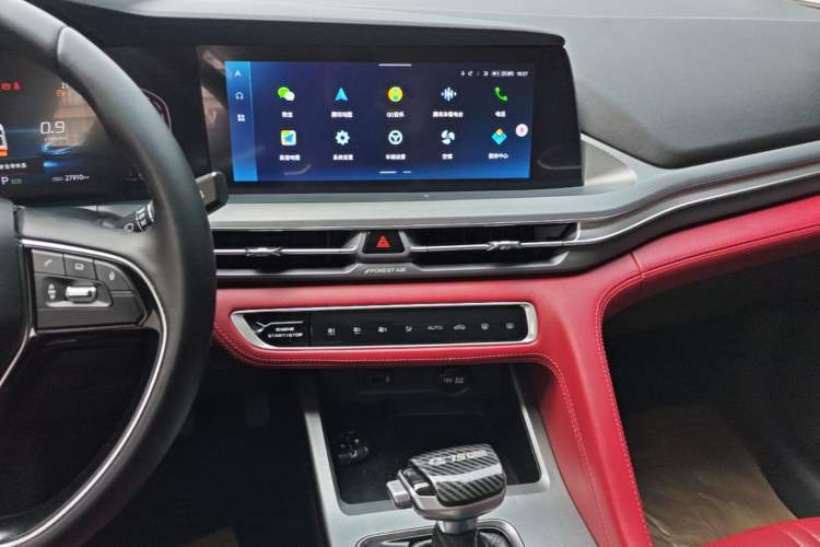 Used CHANGAN CS75 PLUS 2022 Classic Edition 1.5T Automatic Pioneer Model Audio And AC Panel