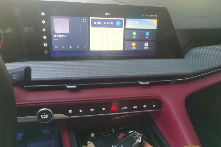 Used CHANGAN CS75 PLUS 2022 2nd Generation 1.5T Automatic Prestige Version Audio And AC Panel