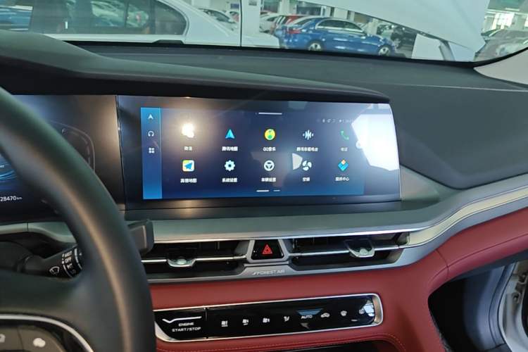 Used CHANGAN CS75 PLUS 2022 1.5T Automatic Luxury Model Audio And AC Panel