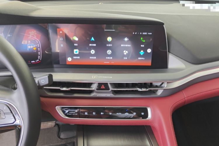 Used CHANGAN CS75 PLUS 2022 1.5T Automatic Luxury Model Audio And AC Panel