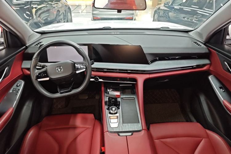 Used CHANGAN CS75 PLUS 2022 Second-Generation 2.0T Automatic Prestige Model Center Console