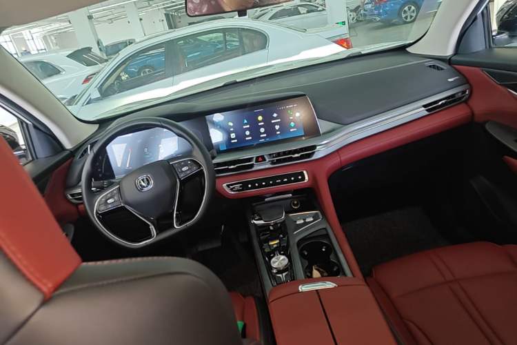 Used CHANGAN CS75 PLUS 2022 1.5T Automatic Luxury Model Center Console