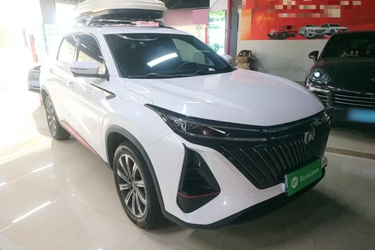 Used CHANGAN CS75 PLUS 2022 Second-Generation 2.0T Automatic Prestige Model Front Right 45 Deg