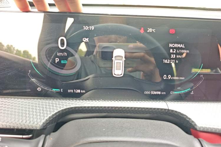 Used CHANGAN CS75 PLUS 2022 2nd Generation 1.5T Automatic Prestige Version Instrument Cluster