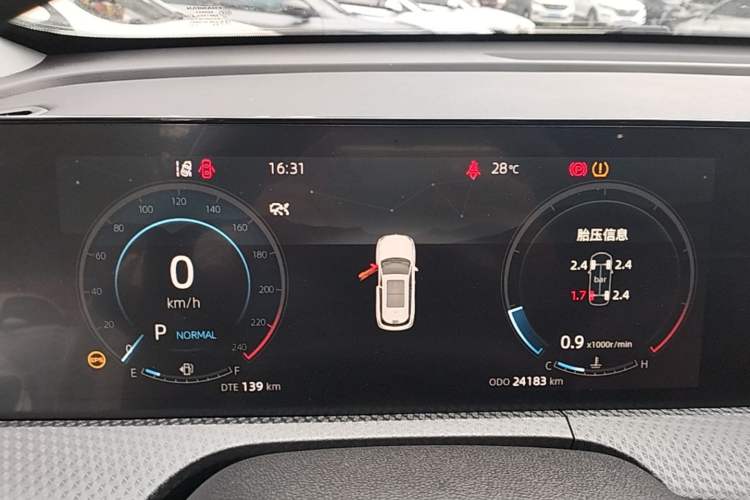 Used CHANGAN CS75 PLUS 2022 2nd Generation 1.5T Automatic Prestige Version Instrument Cluster