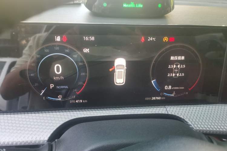 Used CHANGAN CS75 PLUS 2022 2nd Generation 1.5T Automatic Prestige Version Instrument Cluster
