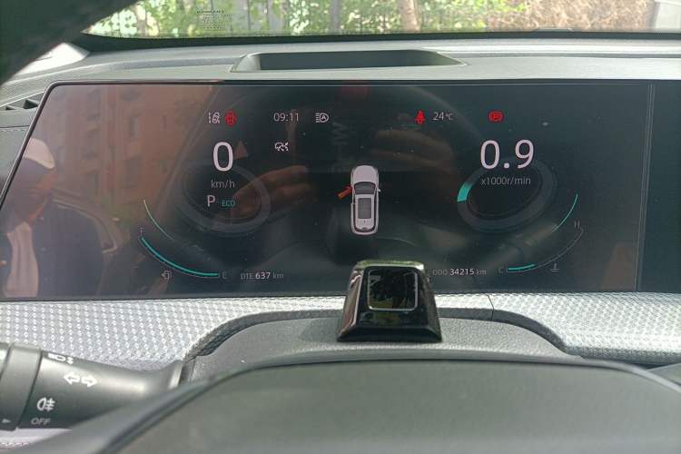 Used CHANGAN CS75 PLUS 2022 2nd Generation 1.5T Automatic Pilot Version Instrument Cluster