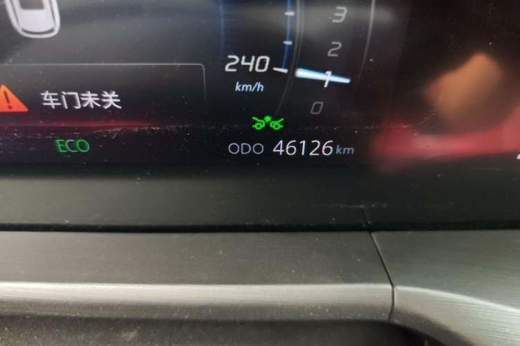 Used CHANGAN CS75 PLUS 2022 2.0T Automatic Pilot Version Odometer Close Up