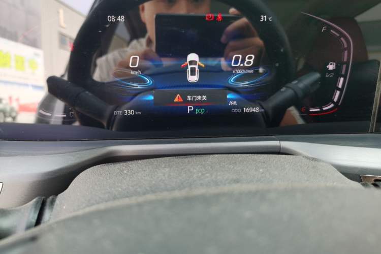 Used CHANGAN CS75 PLUS 2022 Classic Edition 1.5T Automatic Pioneer Model Odometer Close Up