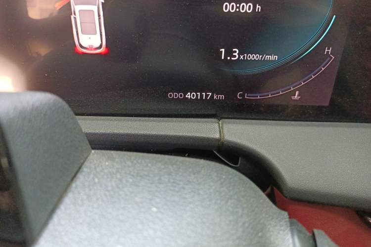 Used CHANGAN CS75 PLUS 2022 2nd Generation 2.0T Automatic Flagship Version Odometer Close Up