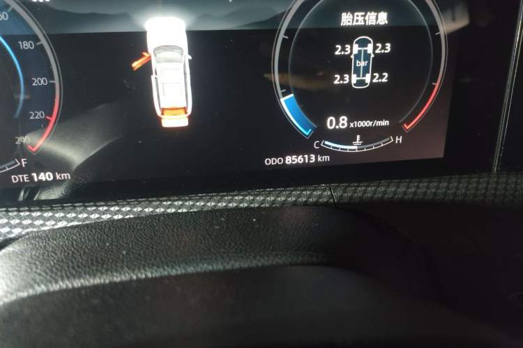 Used CHANGAN CS75 PLUS 2022 2nd Generation 1.5T Automatic Prestige Version Odometer Close Up