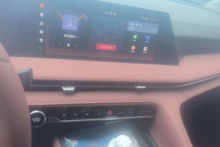 Used CHANGAN CS75 PLUS 2023 3rd Generation 1.5T Automatic Prestige Model Audio And AC Panel
