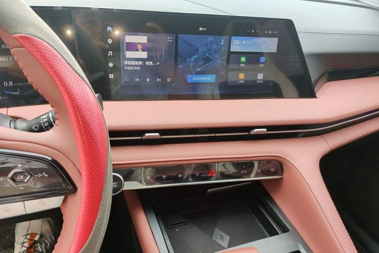 Used CHANGAN CS75 PLUS 2023 3rd Generation 1.5T Automatic Prestige Model Audio And AC Panel