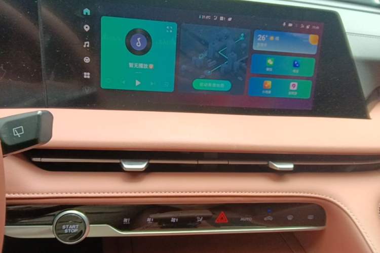 Used CHANGAN CS75 PLUS 2023 3rd Generation 2.0T Automatic Prestige Version Audio And AC Panel