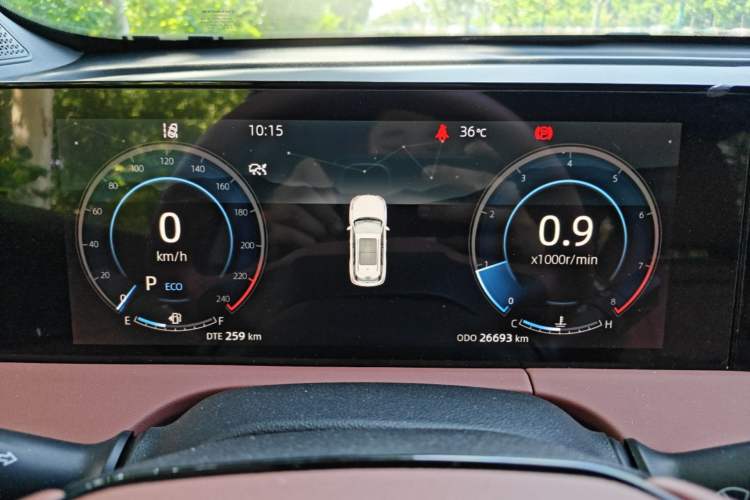 Used CHANGAN CS75 PLUS 2023 3rd Generation 1.5T Automatic Prestige Model Instrument Cluster