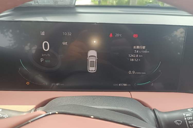 Used CHANGAN CS75 PLUS 2023 3rd Generation 1.5T Automatic Prestige Model Instrument Cluster