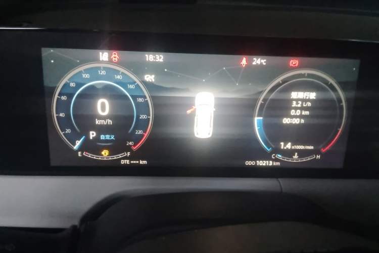 Used CHANGAN CS75 PLUS 2023 3rd Generation 1.5T Automatic Prestige Model Instrument Cluster