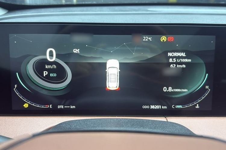 Used CHANGAN CS75 PLUS 2023 3rd Generation 1.5T Automatic Prestige Model Instrument Cluster