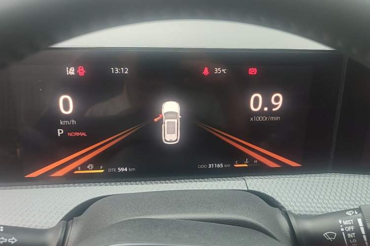 Used CHANGAN CS75 PLUS 2023 2nd Generation 1.5T Automatic Elite Version Instrument Cluster