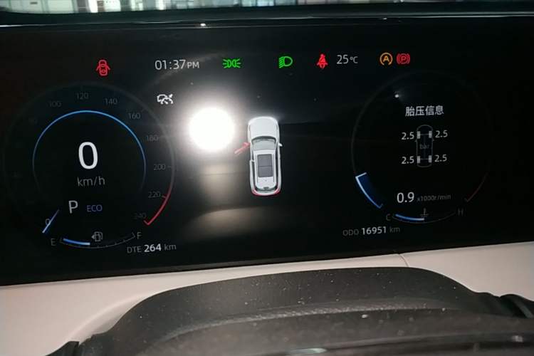 Used CHANGAN CS75 PLUS 2023 3rd Generation 1.5T Automatic Prestige Model Instrument Cluster