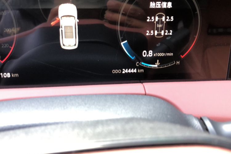 Used CHANGAN CS75 PLUS 2023 3rd Generation 1.5T Automatic Prestige Model Odometer Close Up