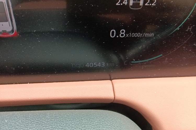 Used CHANGAN CS75 PLUS 2023 3rd Generation 2.0T Automatic Prestige Version Odometer Close Up