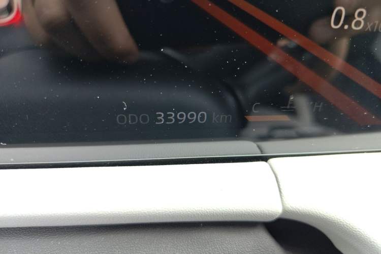 Used CHANGAN CS75 PLUS 2023 3rd Generation 1.5T Automatic Prestige Model Odometer Close Up