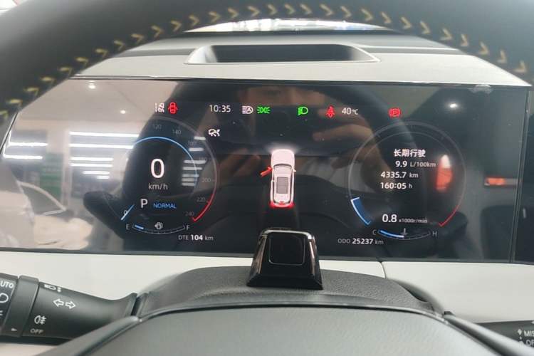 Used CHANGAN CS75 PLUS 2023 3rd Generation 1.5T Automatic Pilot Model Instrument Cluster