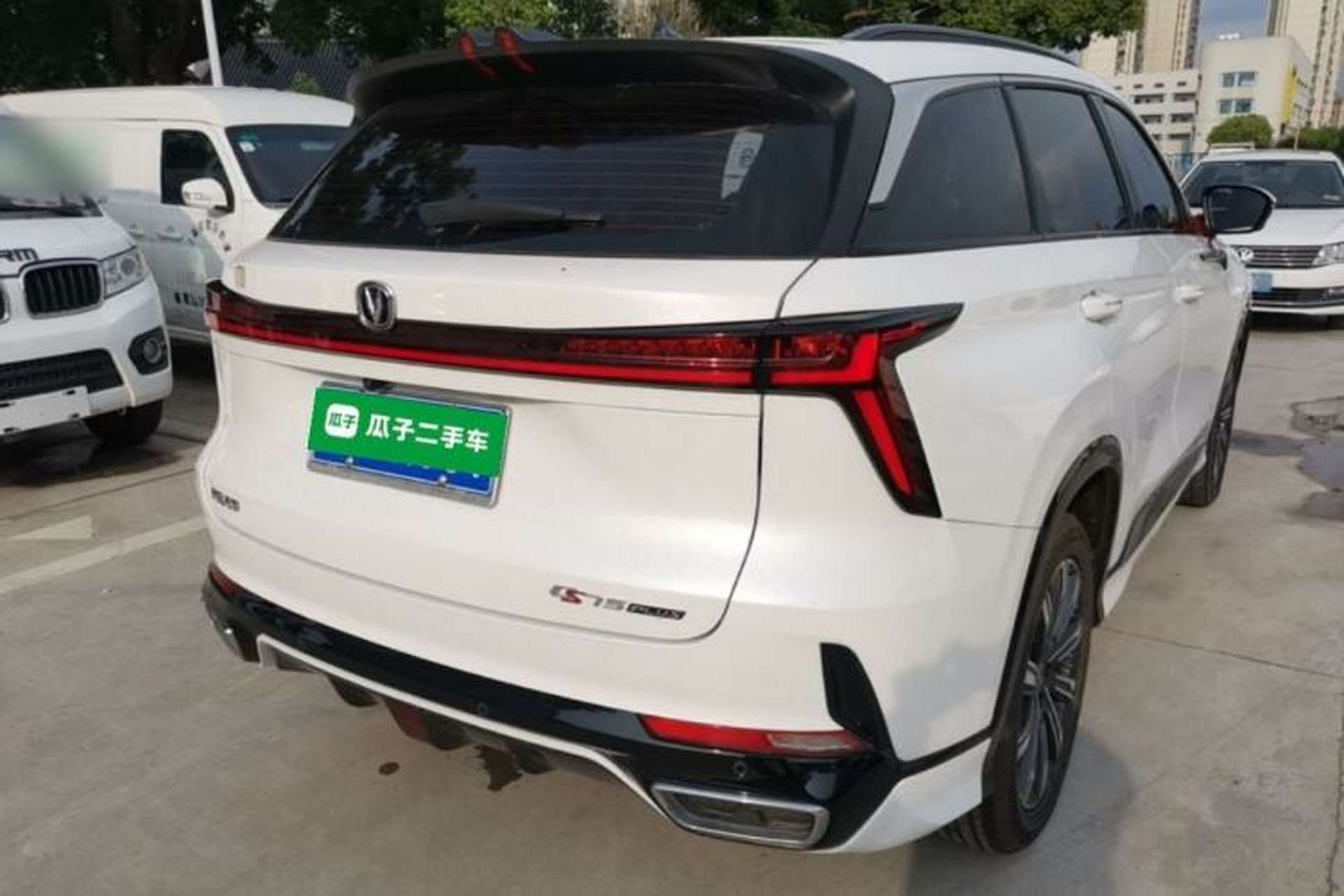 Used CHANGAN CS75 PLUS 2023 3rd Generation 1.5T Automatic Prestige Model Rear Right 45 Deg