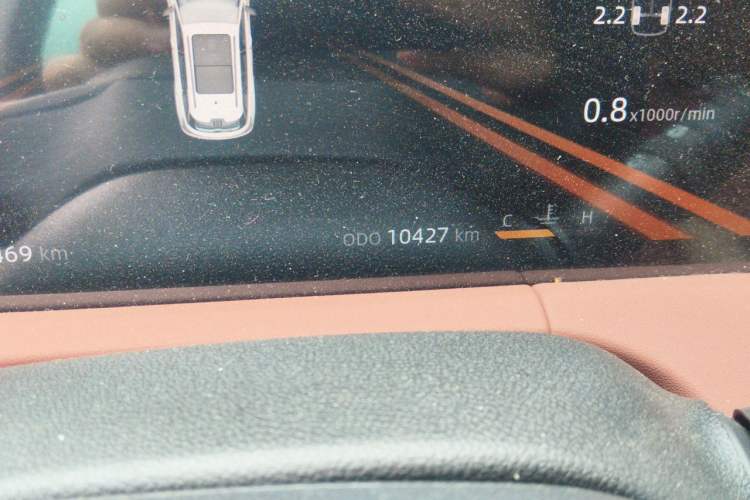 Used CHANGAN CS75 PLUS 2024 3rd Generation Champion Edition 1.5T Intelligent Drive Dynamic Model Odometer Close Up