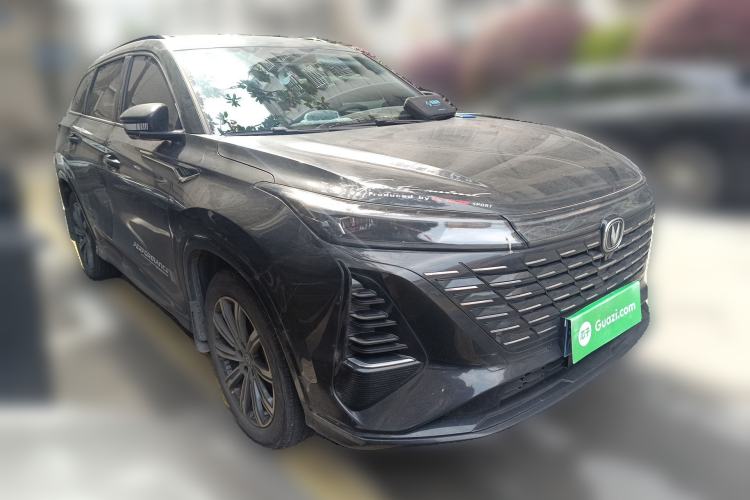 Used CHANGAN CS75 PLUS 2024 3rd Generation Champion Edition 1.5T Intelligent Drive Dynamic Model Front Right 45 Deg