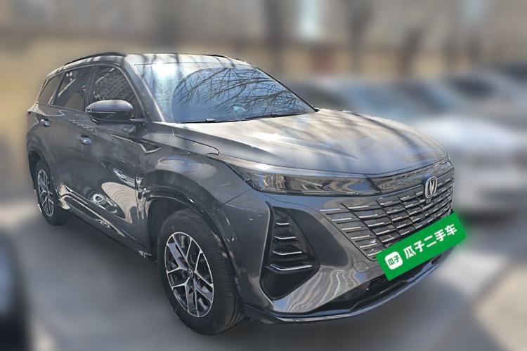 Used CHANGAN CS75 PLUS 2024 3rd Generation Champion Edition 1.5T Intelligent Drive Dynamic Model Front Right 45 Deg