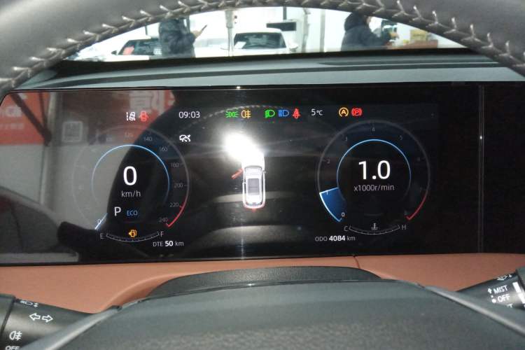 Used CHANGAN CS75 PLUS 2024 3rd Generation Champion Edition 1.5T Intelligent Drive Dynamic Model Instrument Cluster