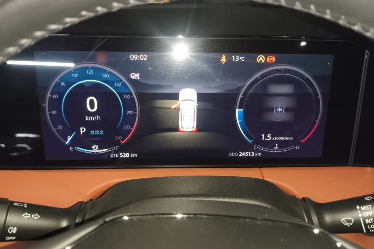 Used CHANGAN CS75 PLUS 2024 3rd Generation Champion Edition 1.5T Intelligent Drive Dynamic Model Instrument Cluster