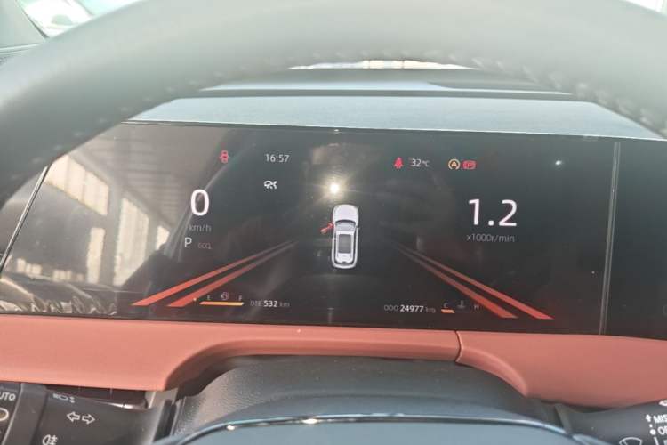 Used CHANGAN CS75 PLUS 2024 3rd Generation Champion Edition 1.5T Intelligent Drive Dynamic Model Instrument Cluster