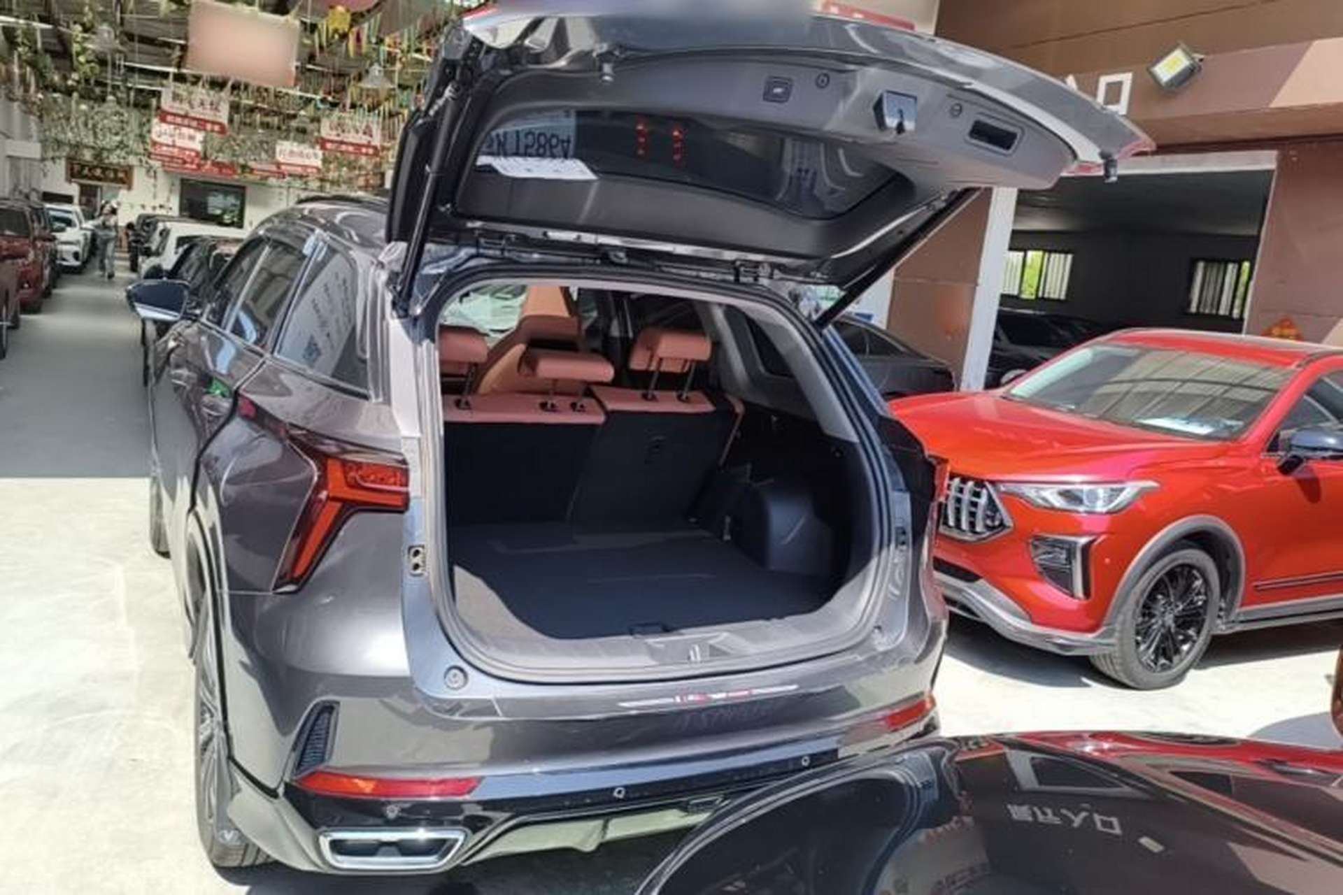 Used CHANGAN CS75 PLUS 2024 3rd Generation Champion Edition 1.5T Intelligent Drive Dynamic Model Trunk
